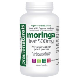 Prairie Naturals Organic moringa leaf vcaps 180 Count
