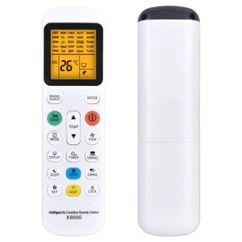 TCNOUMT Universal Air Conditioner Replacement Remote Control X9000 Compatible with Multiple Air Conditioners