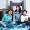 Push Pop Blue Candy Lollipops, 10 Ct Individually Wrapped in