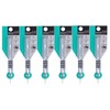 6Pcs Slot Screwdriver Hand Disassembly Repairing Tool 25mm for Electronics