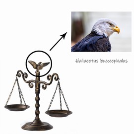 Wenbery Libra Decor: Vintage Justice Scales, Table Decor (13.38" H)