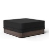 Square Waterproof Hot Tub Cover with Drawstring, Multiple Size Options
