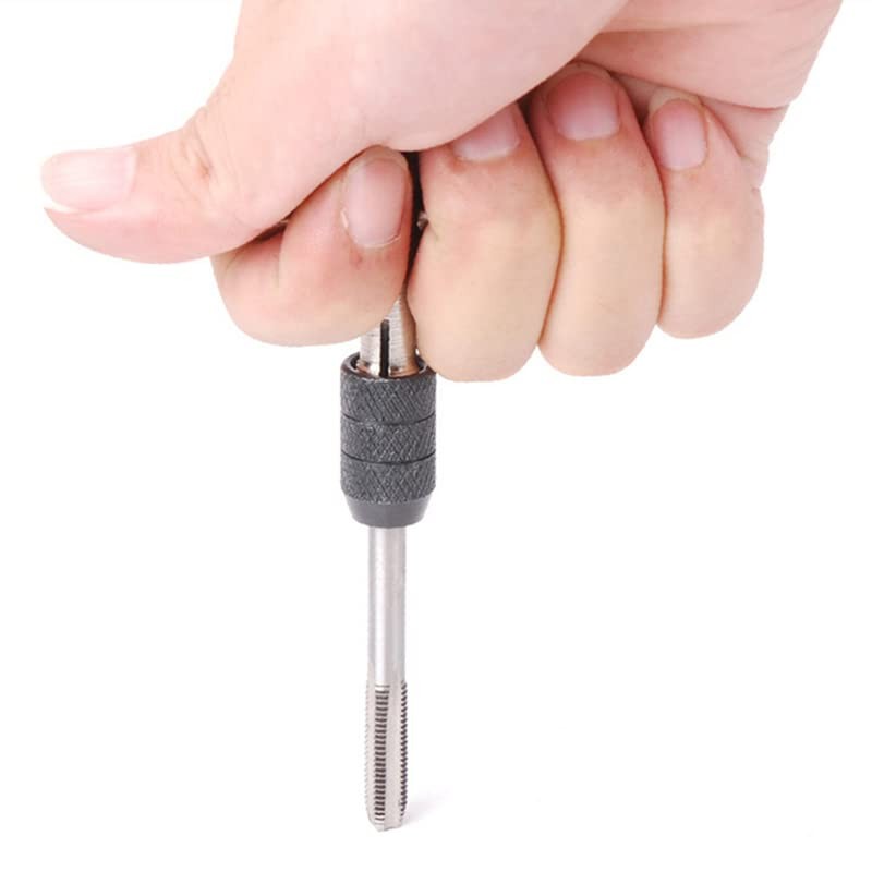 Mesee 6 Pieces Tap Wrench Tool Set, Adjustable T-Handle Ratchet