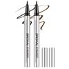 Erinde L?piz de Gel Delineador L?quido, Delineador Mate, 1#negro +