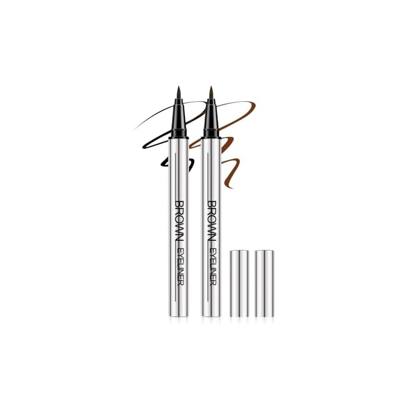 Erinde L?piz de Gel Delineador L?quido, Delineador Mate, 1#negro +
