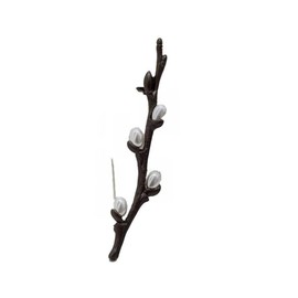 Pearl Brooch Brown Twig Corsage Pin Pearl Brooch Pins Safety Pins for Women Girls Clothing Dress Pants Skirt Cardigan Lapel Pin Faux Pearl Brooches for Women Wedding Party Clothes Accessories