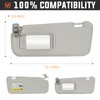 Youxmoto Sun Visor Left Driver Side for Mazda 3 2010