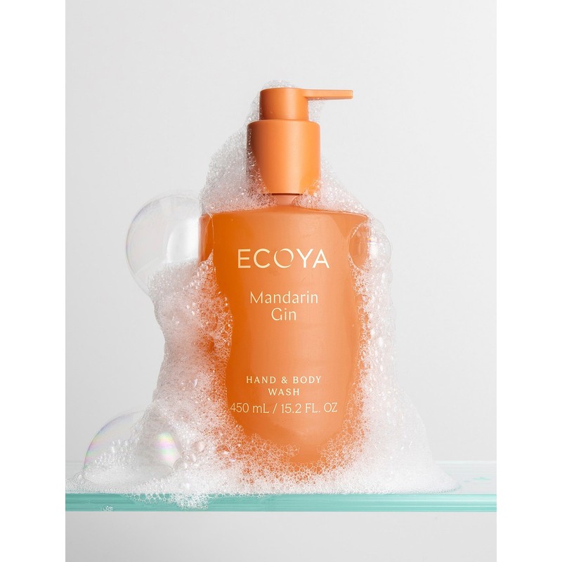 ECOYA Hand & Body Wash Mandarin Gin 450ml