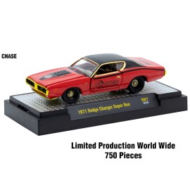 DCD Release 87 Limited Edition 1/64 Scale Diecast Model Cars M2 Machines Auto Meets Set 6 Cars Open Doors Displayed Cases