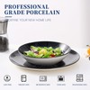 Bestone Porcelain Dinnerware Sets Service for 4, 12 pcs Hand