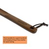Luxdecor Long Handled Wooden Shoehorns- 15in Wooden Long Handle Shoe