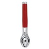KitchenAid Core Ice Cream Scoop, Empire Red, 6 oz, Stainless