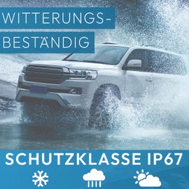 Reversing Camera / Colour with Night Vision / 120 ° Vision and IP67 / Black or White / for all Monitors and WT-7RM Systems