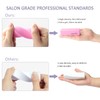 Canvalite Pack of 10 Buffer for Gel Nails Pink Buffer