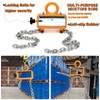 WowDIY 55 Gallon Drum Lift - Chain Drum Lifter -