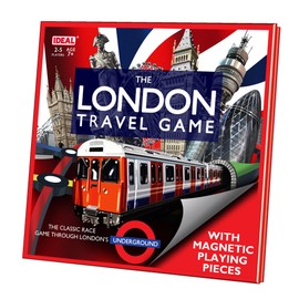 IDEAL | The London Board Game - Travel Edition: The classic race game through London's Underground! | Classic Board Games | Travel Games | For 2-6 Players | Ages 7+