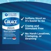 Colace Regular Strength Stool Softener for Gentle Effective Constipation Relief,