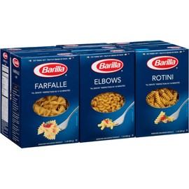 Barilla Farfalle Elbows, Rotini Variety Pack, 16 Ounce (Pack of 7)