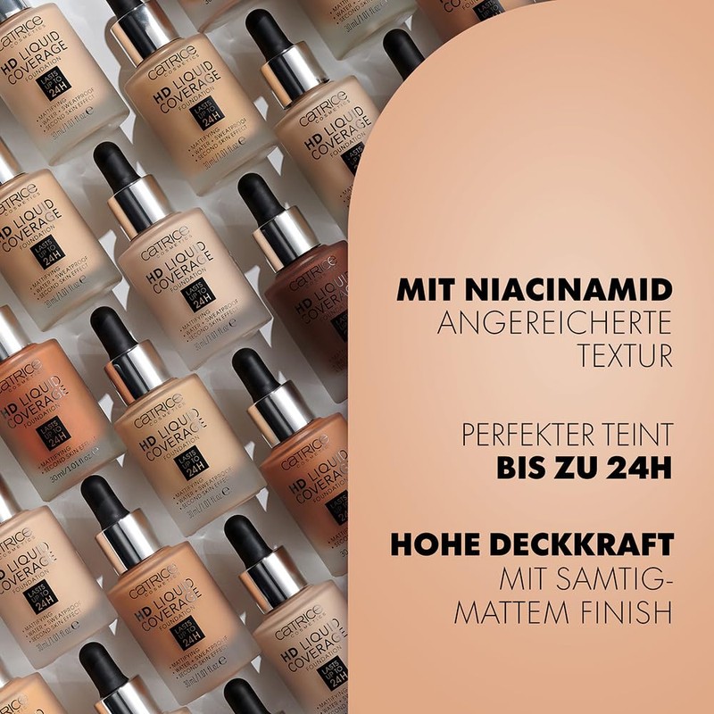 Catrice HD Liquid Coverage Foundation Make-Up