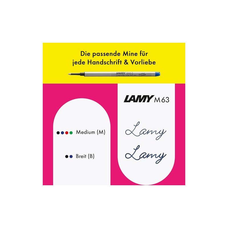 Lamy Safari Neon Pink Rollerball Pen - Timeless Classic Pen