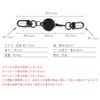 prendre PR-REEL07 Key Reel, Black, Carabiner, Compact, Lightweight, Key Ring,