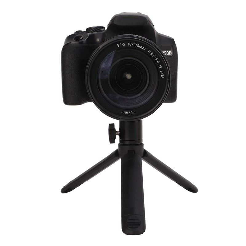 KINGJOY Desktop Tripod 2 Sections Retractable Mini Tripod for Live