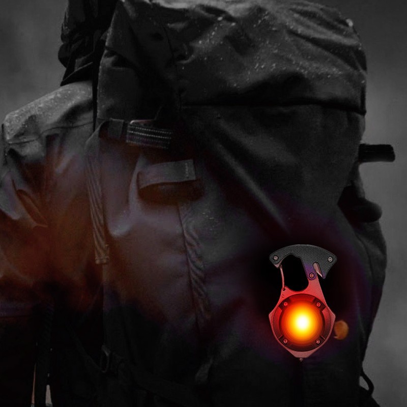 LED Keychain Flashlight Multi Functional High Brightness Portable Mini COB