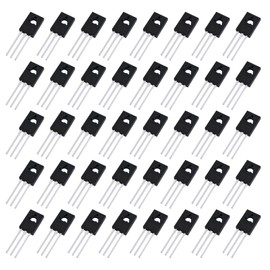 40Pcs NPN Power Transistor BD139 NPN 1.5A 80V Audio Power Amplifier Transistor TO-126 Transistor Triode Electronic Components Set