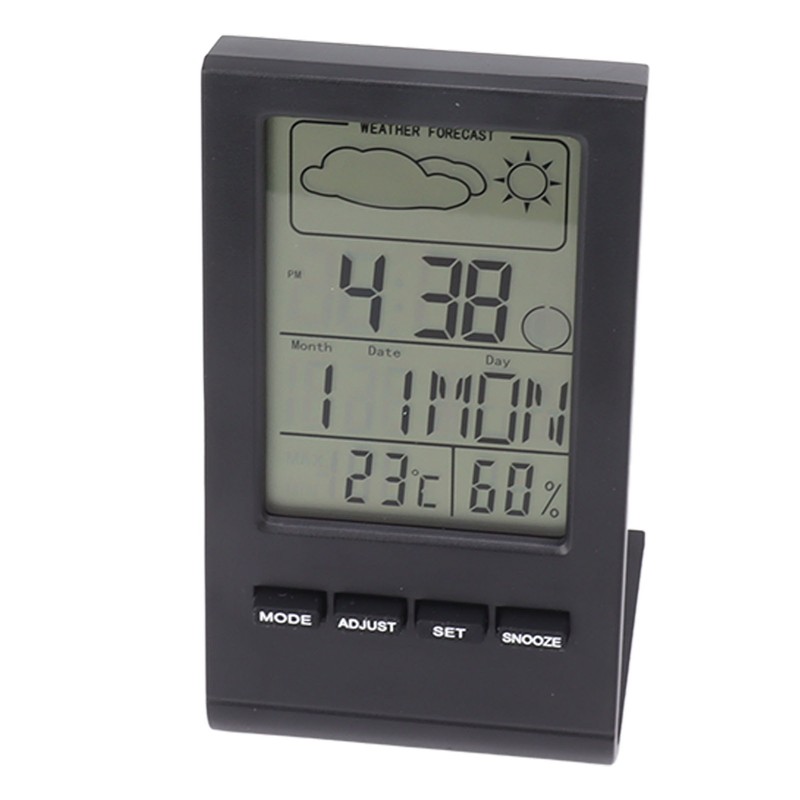 LCD Screen Digital Hygrometer Indoor Thermometer Humidity Gauge Temperature Humidity