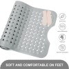 TEESHLY Extra Large Non Slip Bath Tub and Shower Mats