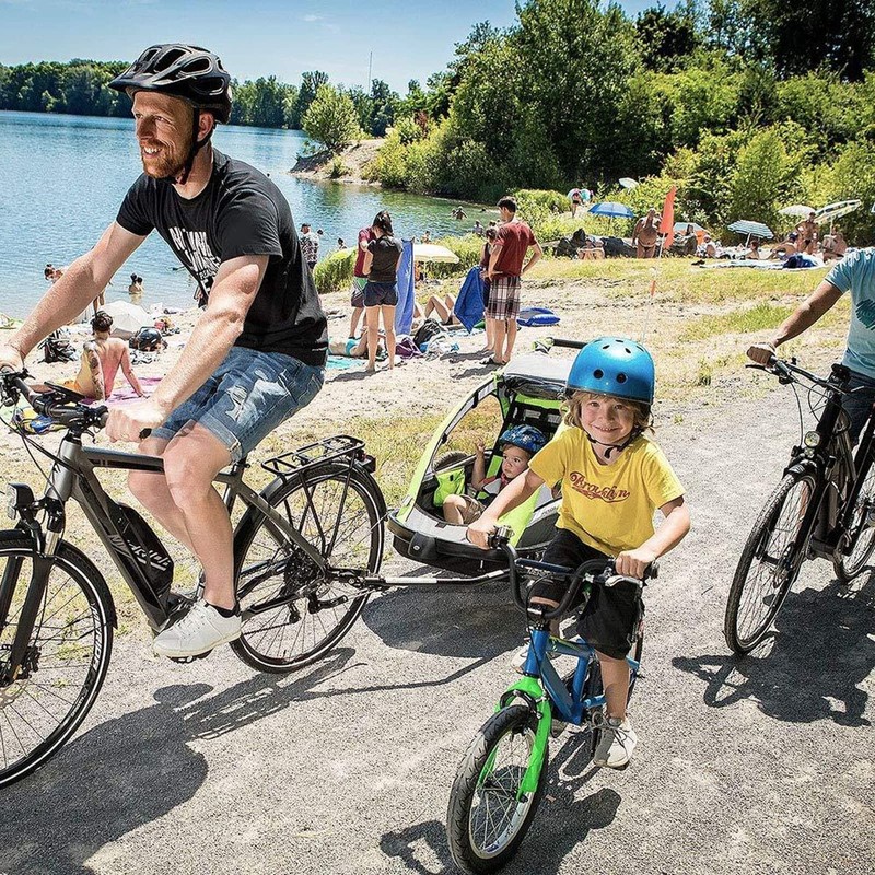 BSSOK Bike Trailer Hitch Connector, Cycling Adapter Accessories for Children's