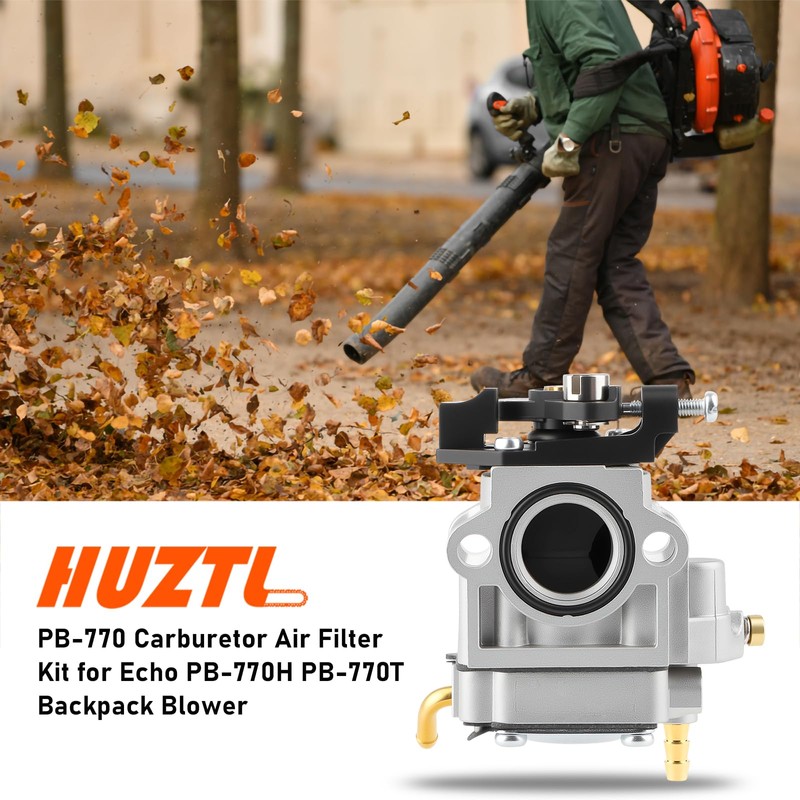 Huztl PB-770 Carburetor Air Filter Kit for Echo PB-770H PB-770T