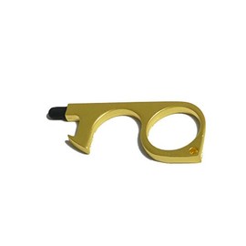 Cardea Contactless Door Opener Tool for Opening Doors Without Hands Key Pads in Public Places - Gold