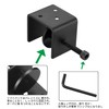 2-Piece Set Bracket Clamp, Adjustable Table Clamp, U-Shape Support, Reinforcement