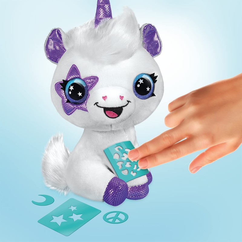 Canal Toys Unicorn Airbrush OFG228 Super Soft Toy with 100+,