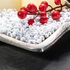 com-four® Christmas Decoration - Beautiful Artificial Snow for Christmas -