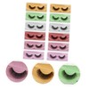 Baluue 12pairs Thick Vivid Art Eyelashes Mixed Styles for Natural