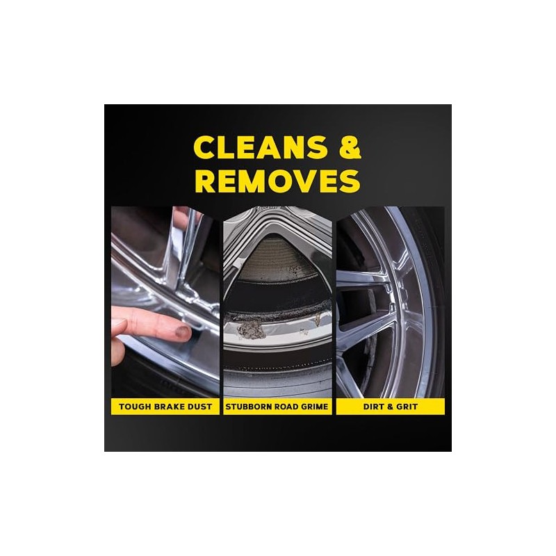 Meguiar's Hot Rims Chrome Wheel Cleaner Trigger Spray 1 Count