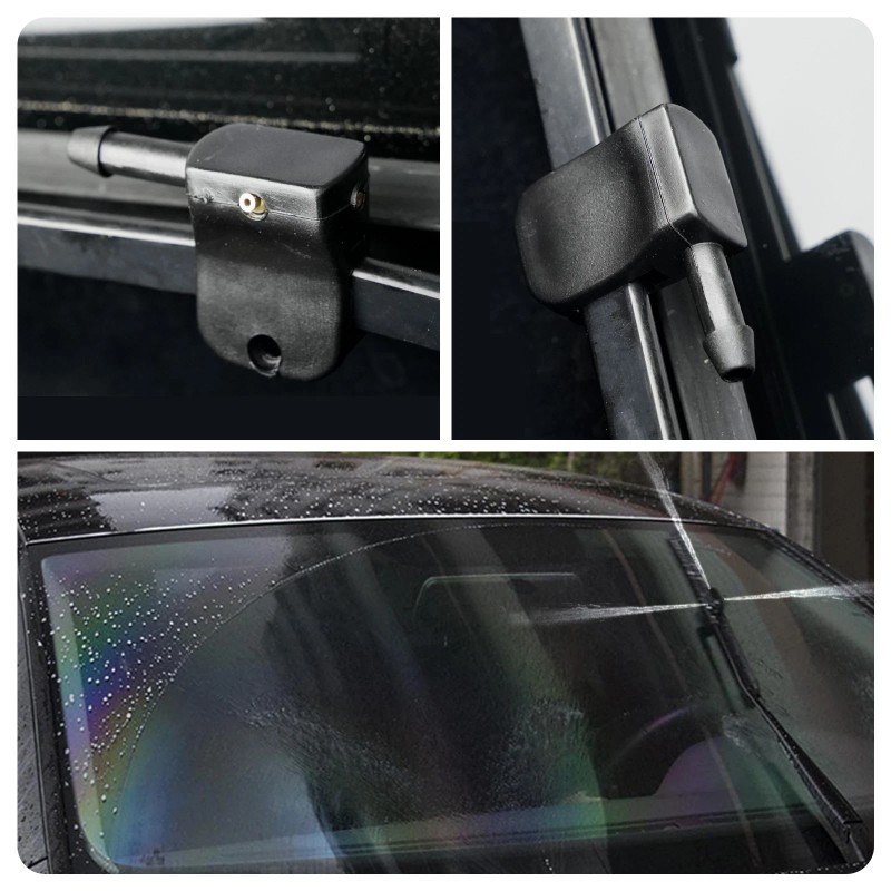 XUKEY Pair Washer Nozzle Jet Spray Clip Under Wiper Arm