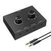 4 Port Audio Switch, 3.5mm Stereo AUX Selector, 4 Input