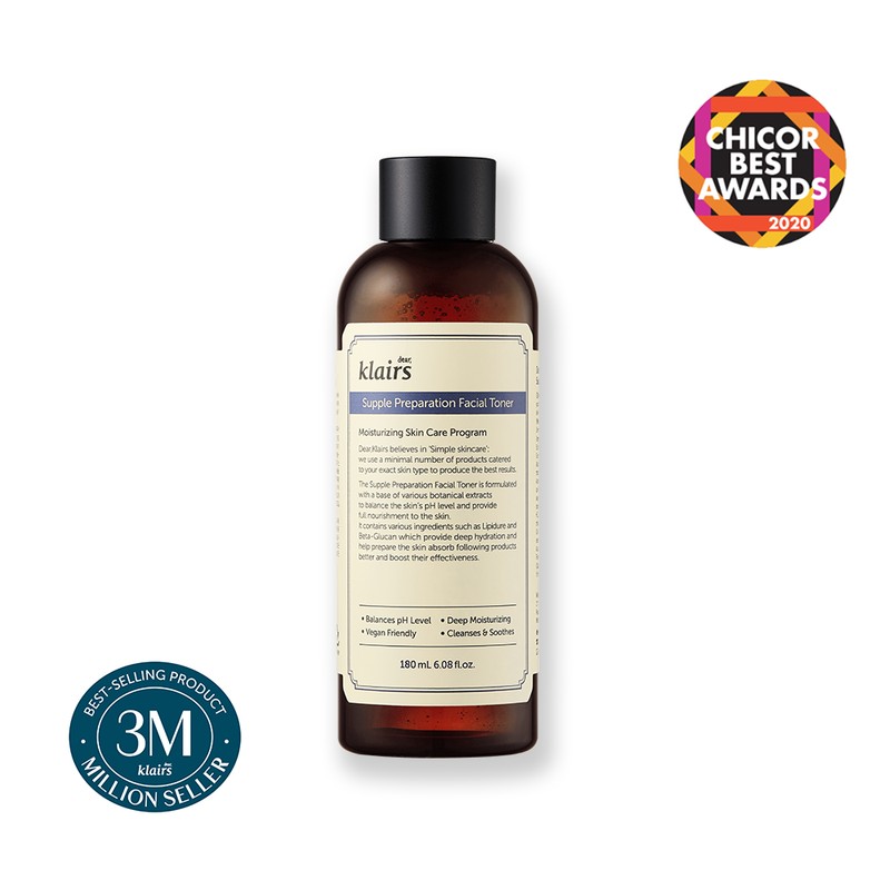 Dear, Klairs Klairs Supple Preparation Facial Toner 180ml / Dryness
