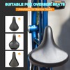 sourcing map Bike Seat Cover Bicycle Saddle Cushion with Large