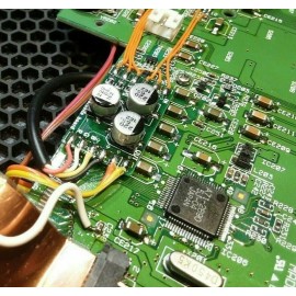 SEGA LCDDRV /RGBDRV FILTER BOARD FOR SEGA NOMAD NO EXPENSIVE TRIPLE BYPASS NEEDED