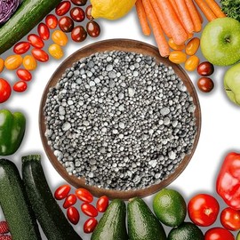 Gypsum for Soil - Calcium for Plants - Gypsum Fertilizer for Gardening, Lawn & Vegetables - Calcium for Garden (10 qts. - 20 lbs.)