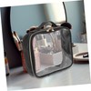 Ipetboom 4Pcs Clear Toiletry Bags Makeup Organizer with Zipper Portable
