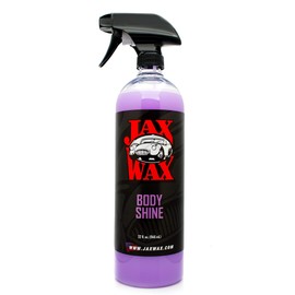 Jax Wax Body Shine Detailer - Spray Car Wax, Removes Water Spots and Dirt, Formulated with Natural Oil and Waxes for Superior Protection and Shiny Look, Use on Car, Boat and Motorcycle - 32 Oz