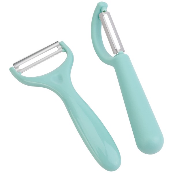 2pcs Potato Peeler Vegetable and Fruit Peeler, Stainless Steel Speed