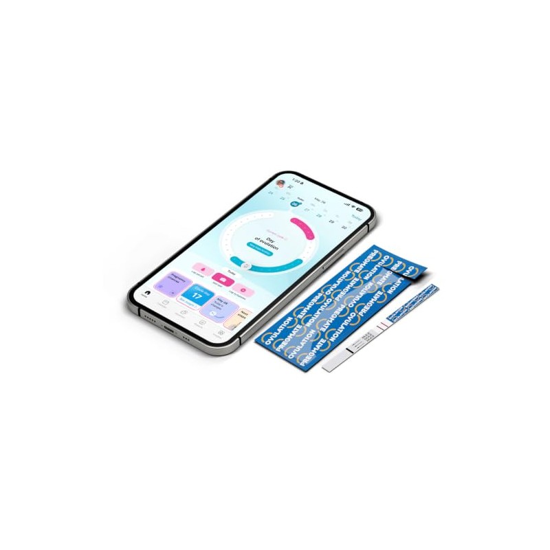 PREGMATE Kit de 50 tiras de prueba de ovulación predictor
