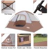 Camping Tent 2 Person, Waterproof Windproof Tent with Rainfly Easy