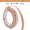 ARTKINGTO Scalloped Copper Foil Tape for Stained Glass, DIY Handicrafts,